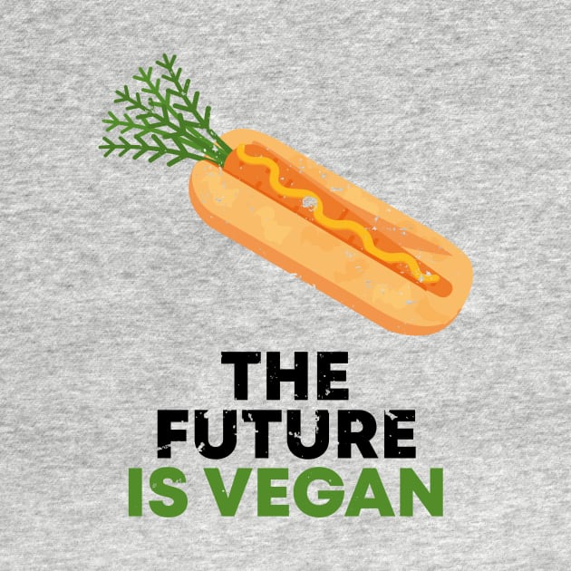 THE FUTURE IS VEGAN by mryetee